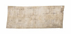 Plano de secador para erva-mate, s.d. Desenho sobre tecido. Acervo Museu Paranaense