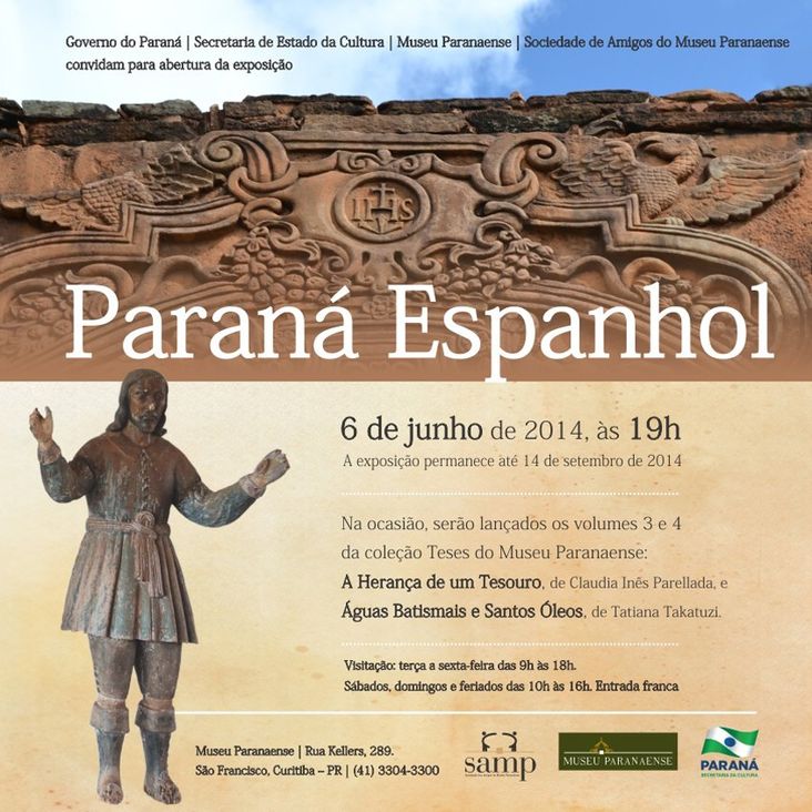 Cartaz da exposição Paraná Espanhol