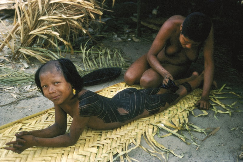 Sem título [Pintura corporal Kayapó], década de 1950