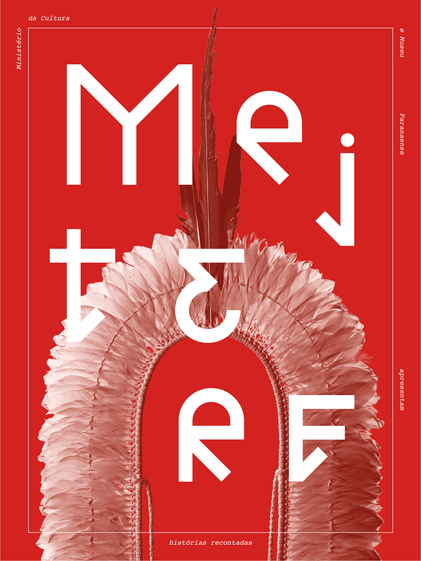 Capa do jornal da exposição "Mejtere: histórias recontadas".