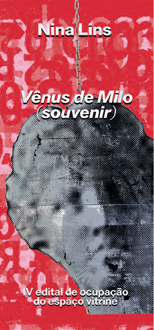 Capa do folder de Vênus de Milo (souvenir), de Nina Lins