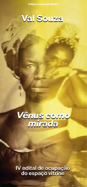 Capa do folder de Vênus como mirada, de Val Souza