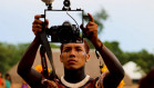 "A câmera é a Flecha", 2022. 10'42". Coletivo Kuikuro de Cinema.