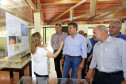 O governador Beto Richa visitou o Parque Estadual Vila Rica do Espirito Santo, em Fenix.
