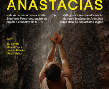 Cartaz da exibição do filme "Anastácias"