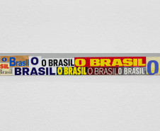 Detalhe da obra "O Brasil O Brasil"