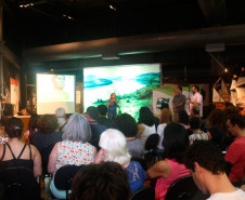 Cerca de 170 pessoas participaram da abertura da exposição.