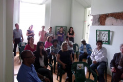 Exposição sobre a comunidade quilombola Serra do Apon