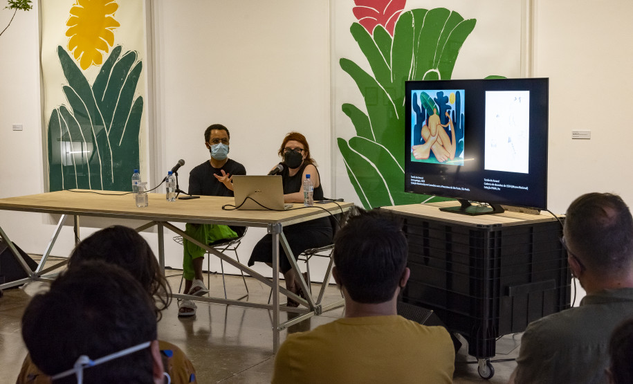 Mesa-redonda "Nessa terra, em se plantando, tudo dá: diálogos sobre arte, natureza e colonização"