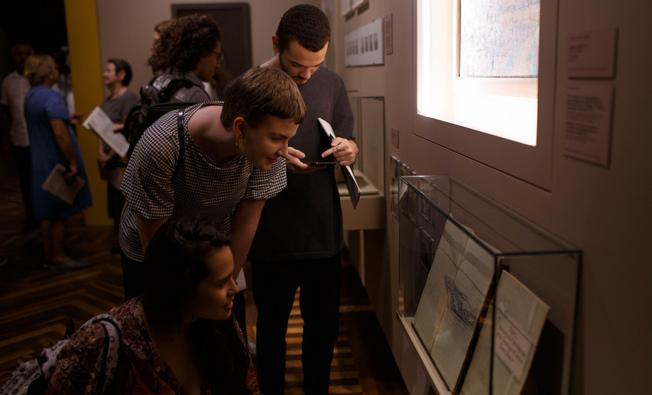 Vista da exposição Ephemera/Perpétua