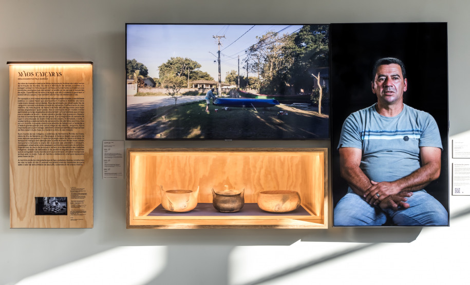 Vistas da exposição "Nosso estado: Vento e/em movimento"