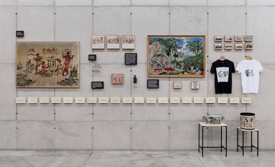 Obra Trabalho, 2017. Artista Jaime Lauriano