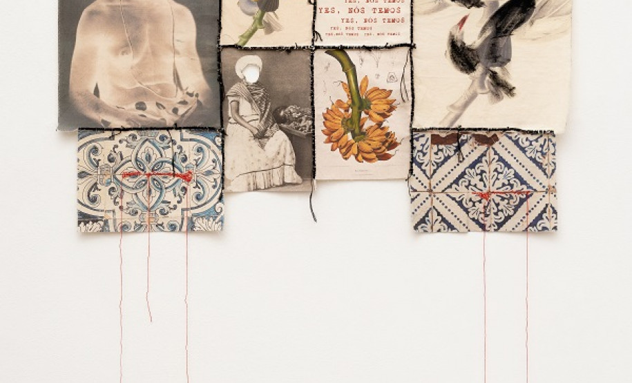 Obra Musa paradisíaca, 2019. Artista Rosana Paulino