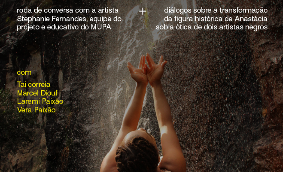 Cartaz da exibição do filme "Anastácias"