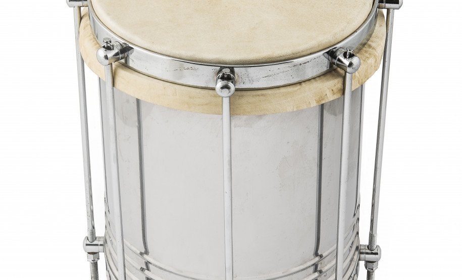 Cuíca, s.d. Instrumento musical. Coleção Maé da Cuíca, Acervo Museu Paranaense