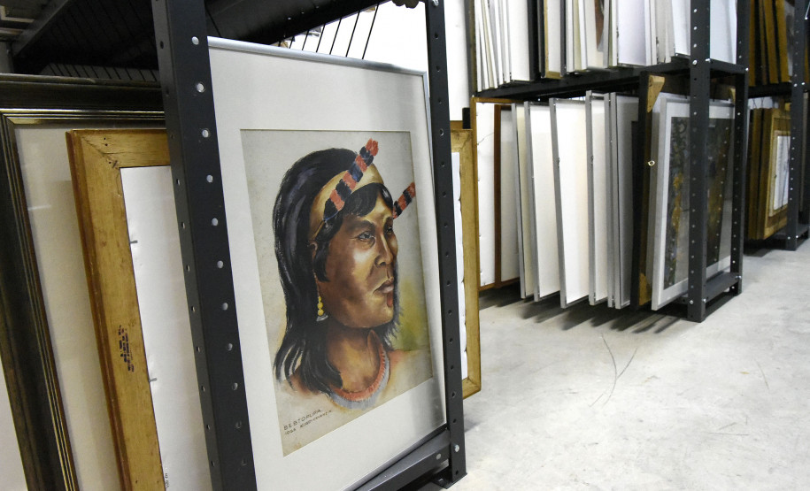 Reserva técnica do Museu Paranaense