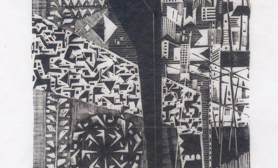 Gravura Festa de Lívio Abramo Exposição "Gravado" reúne obras de Lívio Abramo e pedras litográficas do acervo do Museu Paranaense.