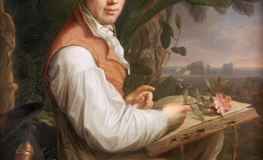Alexander von Humboldt Retrato de Alexander von Humboldt de Friedrich Georg Weitsch, 1806.