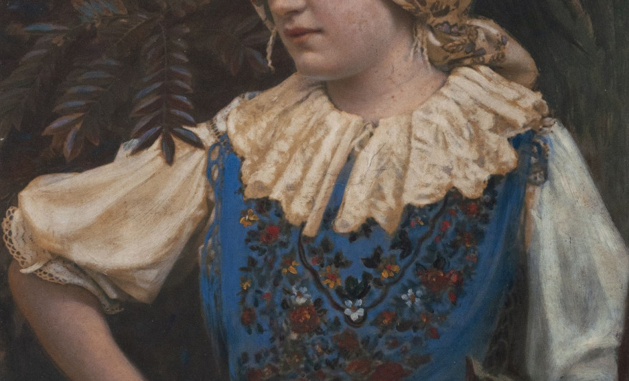 Fotopintura de Alfredo Andersen em parceria com o Estúdio Volk, assinadas como Ateliê Curitibano.