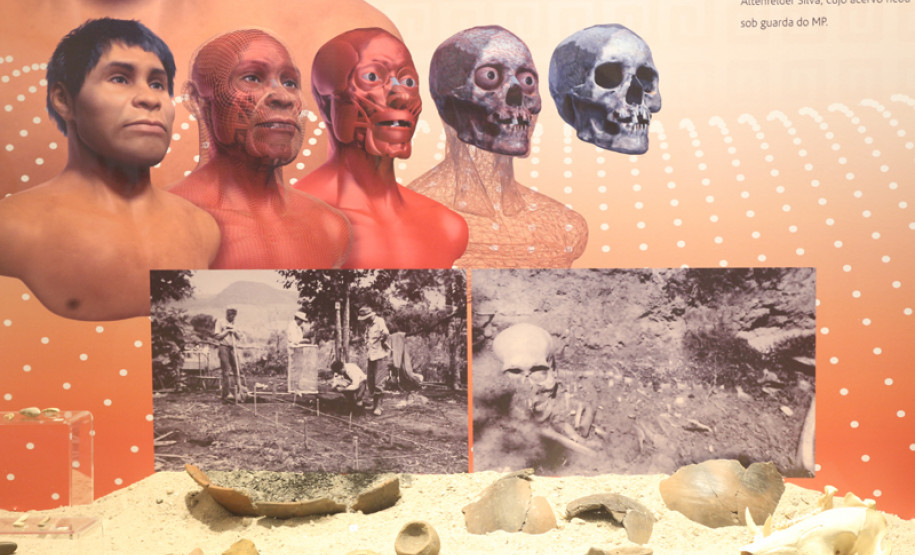 Paranaense de dois mil anos tem face revelada com auxílio de tecnologia 3D