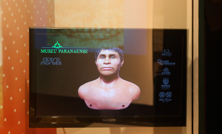 Paranaense de dois mil anos tem face revelada com auxílio de tecnologia 3D